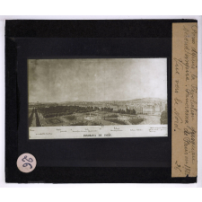 Paris depuis la Révolution jusqu'au Second Empire. Panorama de Paris en 1828. Vue vers le Nord.