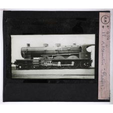 Silhouettes de locomotives. Locomotive Pacific.