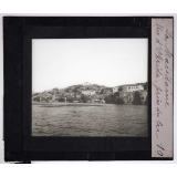 Macédoine. Vue d'Okrida, prise du lac.
