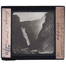 Norvège, chutes d'eau, industries. Vöringsfoss.