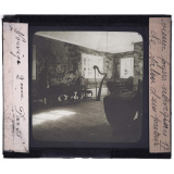 Norvège, vieux foyers. Le salon d'un pasteur.