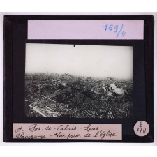 Le Pas-de-Calais en 1918. Lens. Panorama. Vue prise de l'église.