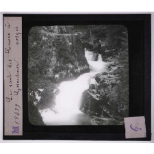 Torrents, reboisements. Le saut des Cuves à Gerardmer Vosges.