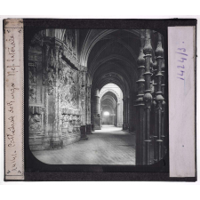 Burgos, Ségovie, Fontarabie. Cathédrale de Burgos. Nef latérale.
