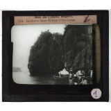 Le Tonkin pittoresque. Rochers dans la baie d'Ha-Long.