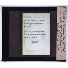 Histoire de l'écriture en France. Thème latin écrit par Louis XIV enfant 1647-1648.