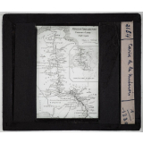 Sahara mission Foureau Lamy. Carte.