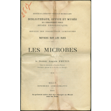 Les Microbes. Notices sur les vues.