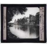 La Hollande. Amsterdam, canaux.