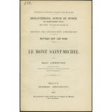 Le Mont-Saint-Michel. Notices sur les vues.