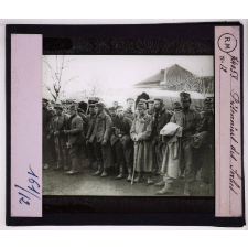 La Retraite des Serbes en Albanie après la campagne de 1915. Prisonniers des Serbes.