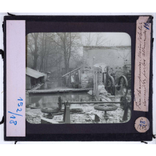 La Bataille de la Marne. Le théâtre des combats de 1915. Fère-Champenoise, usine électrique incendiée par les Allemands.