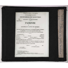 La Pêche et la culture de l'éponge. Permis de pêche tunisien.