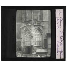Autriche. Vienne. Cathédrale St Etienne (détail).