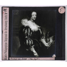 Industrie dentellière I. Portrait de Dame (Van Dyck).