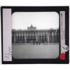 Madrid, Valladolid, La Granja, Avila. Madrid. Le Palais-Royal, façade.