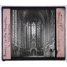 Architecture gothique I. - Edifices religieux. Paris : La Ste Chapelle. Le reliquaire.