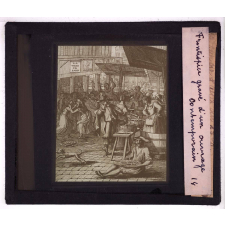 La Vie de Paris au XVIIè siècle. Frontispice gravé d'un ouvrage contemporain.