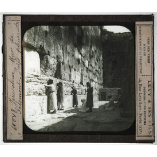 Jérusalem. Mur de Salomon. Juifs pleurants.
