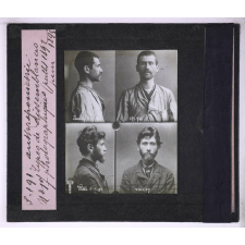 L'Anthropométrie appliquée à l'identification judiciaire - système A. Bertillon. Types de dissemblances photographiques (juillet 1892 - juin 1895).