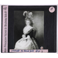 Industrie dentellière II. Portrait de dame par Goya.