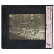 La Mécanique et les travaux publics. Chantier de terrassement pour un chemin de fer.