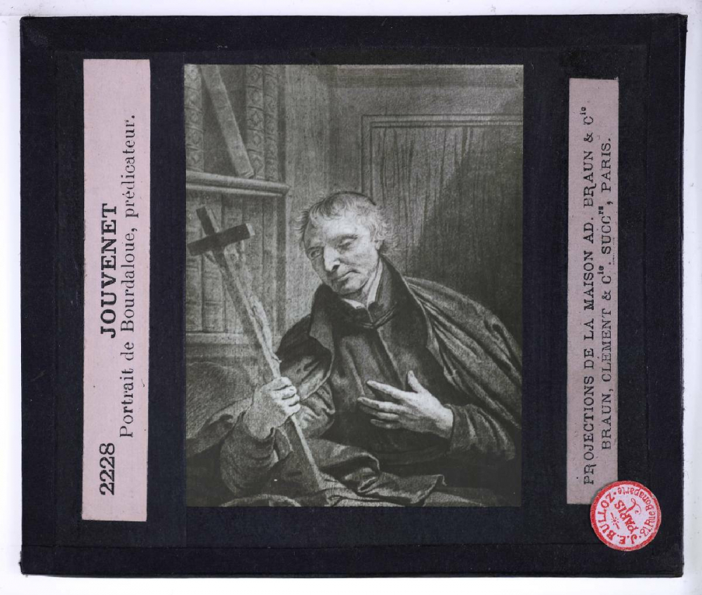 Les Lettres au XVIIe siècle. Jouvenet. Portrait de Bourdaloue, prédicateur.