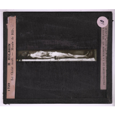 La Peinture allemande et la peinture anglaise. H. Holbein. Le Christ mort. Musée de Bâle.