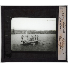 La Nouvelle Calédonie. Pirogue canaque.