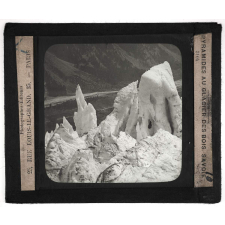 Savoie Dauphiné. Pyramides au glacier des bois.