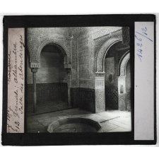 Cordoue, Grenade, Murcie, Cadix, Gibraltar. Grenade : Alhambra - Salle des Abencérages.