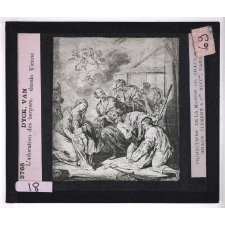 Van Dyck. L'adoration des bergers. Dessin Vienne.