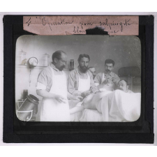 Les Maladies vénériennes. Opération pour salpingite blennorrhagique.