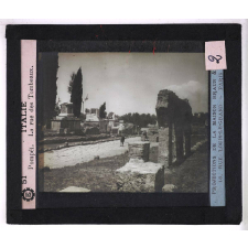 Les Grands centres artistiques de l'Italie (Rome - Florence - Venise). Pompéï. La rue des Tombeaux.