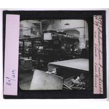 L'Imprimerie des origines à 1900. Machine pour l'impression en deux couleurs.
