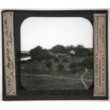 Inde. Paysage au bord du Gange.