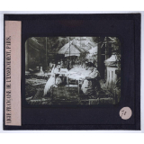 Expo 1900. Intérieur d'un pavillon. 