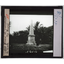 Hawaï. Le monument de Cook.