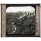Palestine, Judée. Gorge et couvent de Mar-Saba.