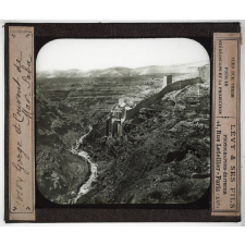 Palestine, Judée. Gorge et couvent de Mar-Saba.
