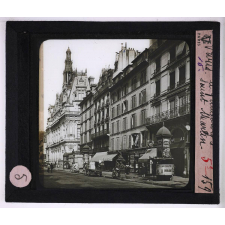 Architecture au 19e siècle. Paris, le faubourg Saint Martin.