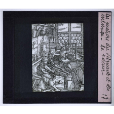 Arts et métiers, 3e série. Les métiers du vêtement et du ménage, le relieur.