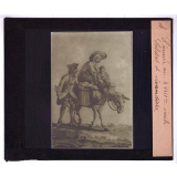 L'Armée au XVIIIe siècle. Soldat et vivandière.