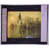 Ce que la France en guerre doit à sa marine. Remise du drapeau aux canoniers marins (Verdun Somme).