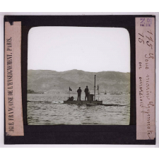 Torpilleurs et sous-marins. Sous-marin Gymnote en émersion.