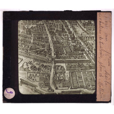 Paris au XVI. Le Château de Tuileries, plan de Mathieu.