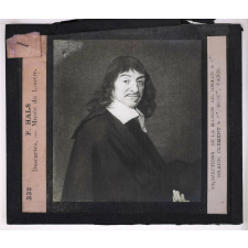Ecrivains français du XVIIe s. F. Hals. Descartes. Musée du Louvre.