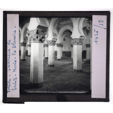 Espagne, ses Castilles. Tolède, Intérieur de Sainte-Marie-la-Blanche.