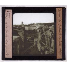 Les Ruines de la Rome antique depuis le siècle d'Auguste. Ruines du palais de septime sévère.