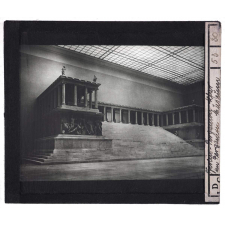 Berlin. Pergamon Altar in Pergamon Museum.